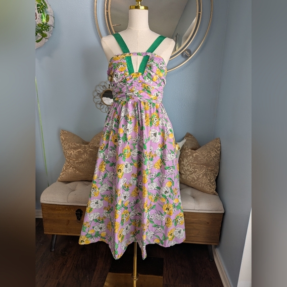 AMUR Leone Midi Dress - Picture 1 of 8